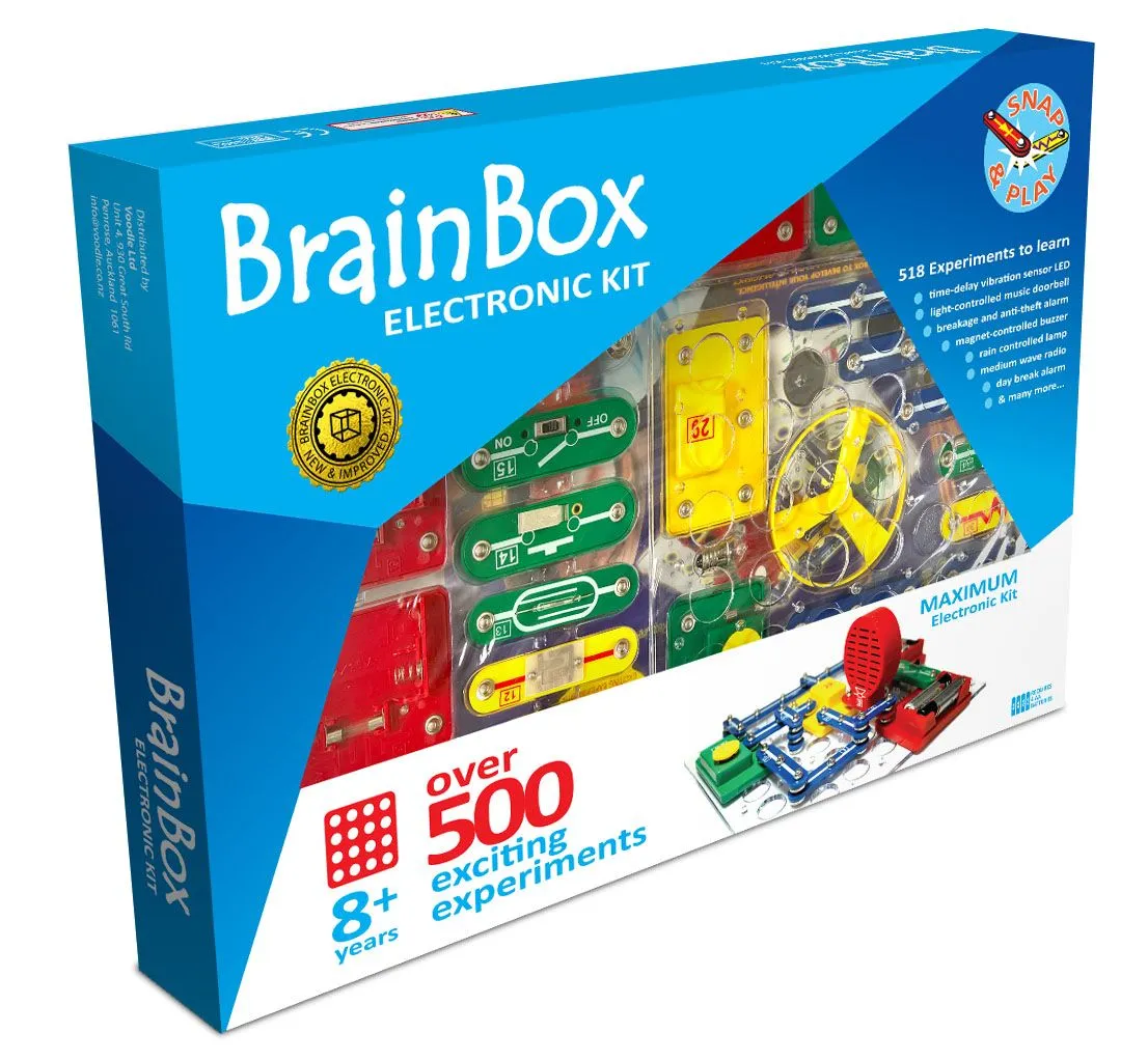 Brain Box Maximum Electronic 500  Experiment Kit