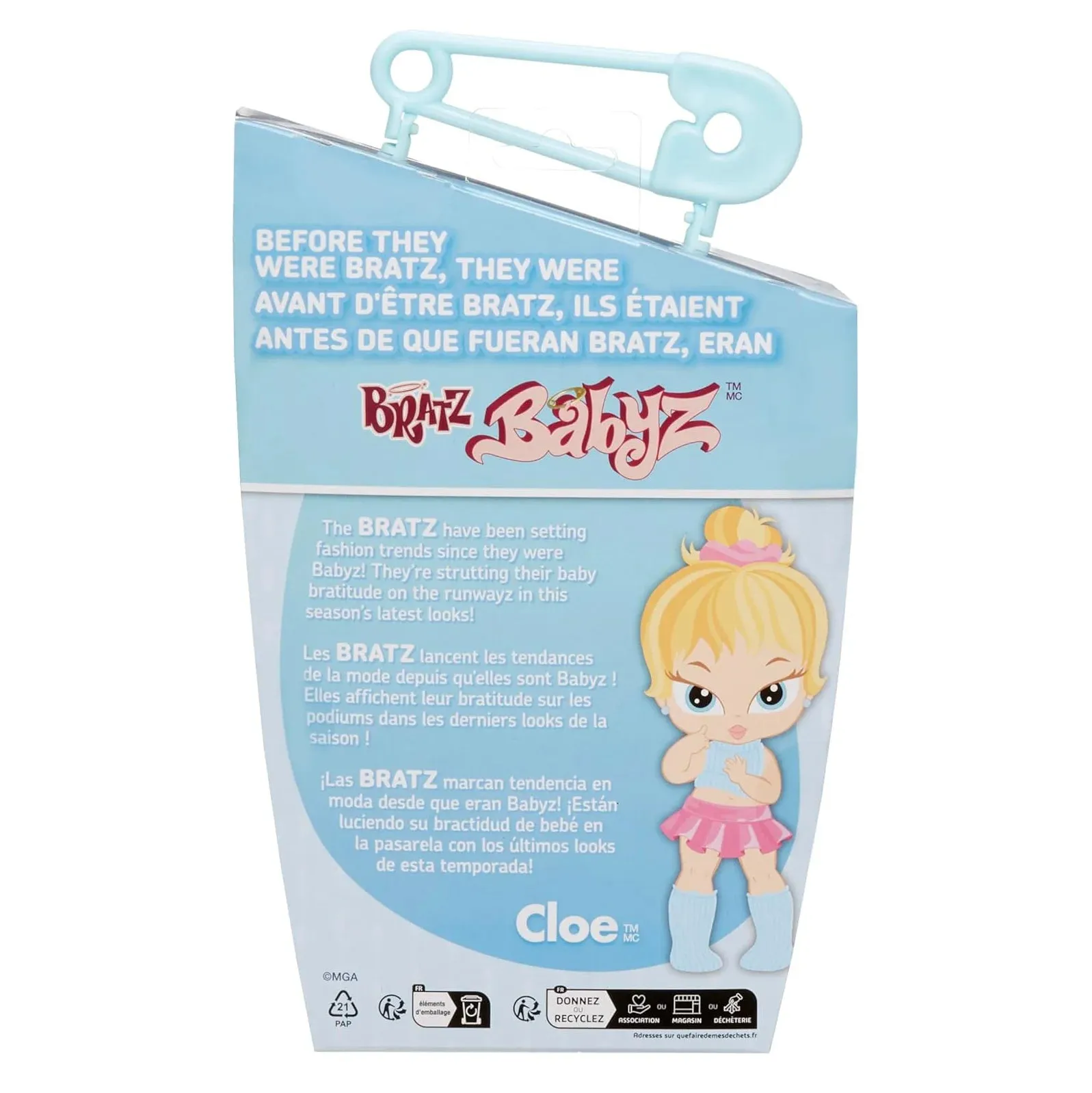 Bratz Babyz Runwayz Doll 20cm - Cloe