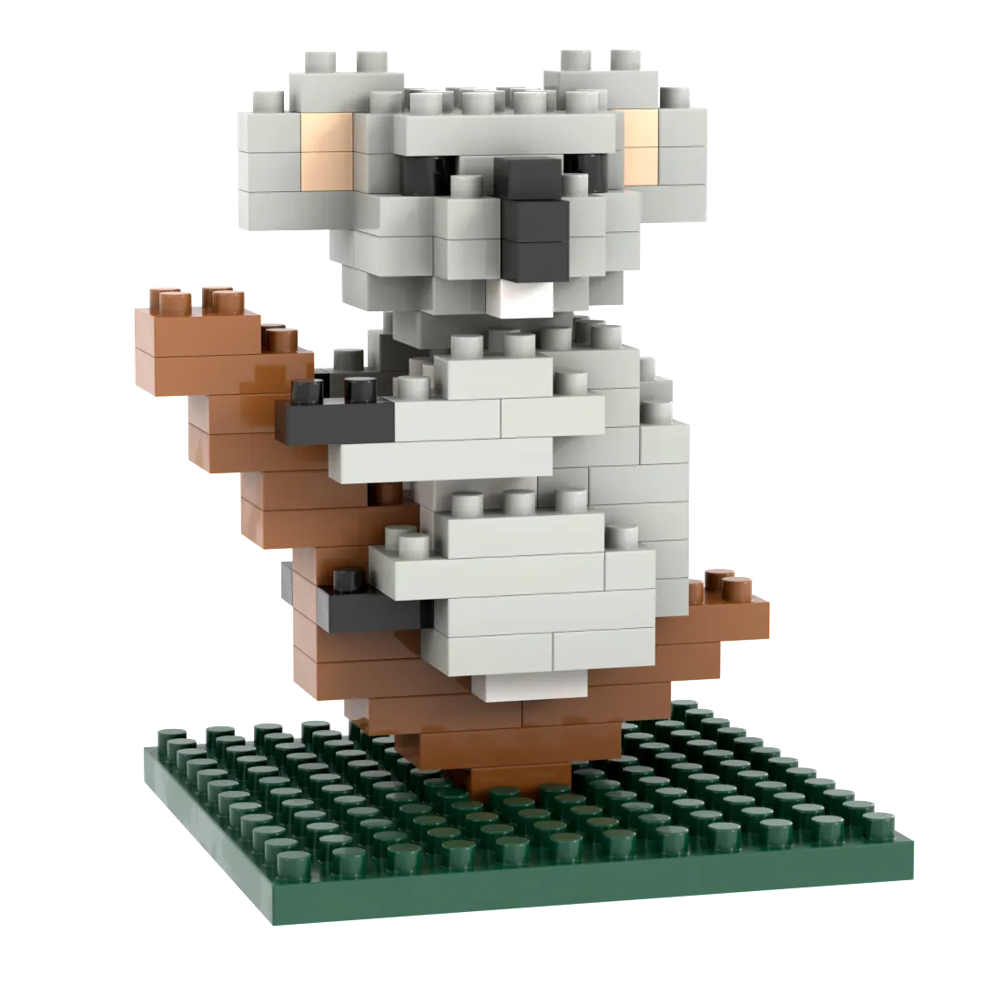 Brixies Small Zip Bag Koala