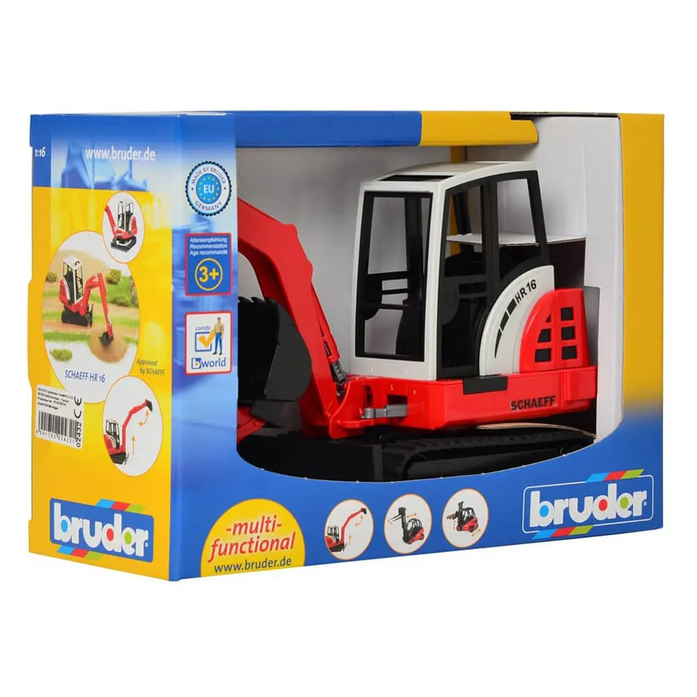 Bruder Pro Series Schaeff Mini Excavator HR 16 1:16 Scale Vehicle