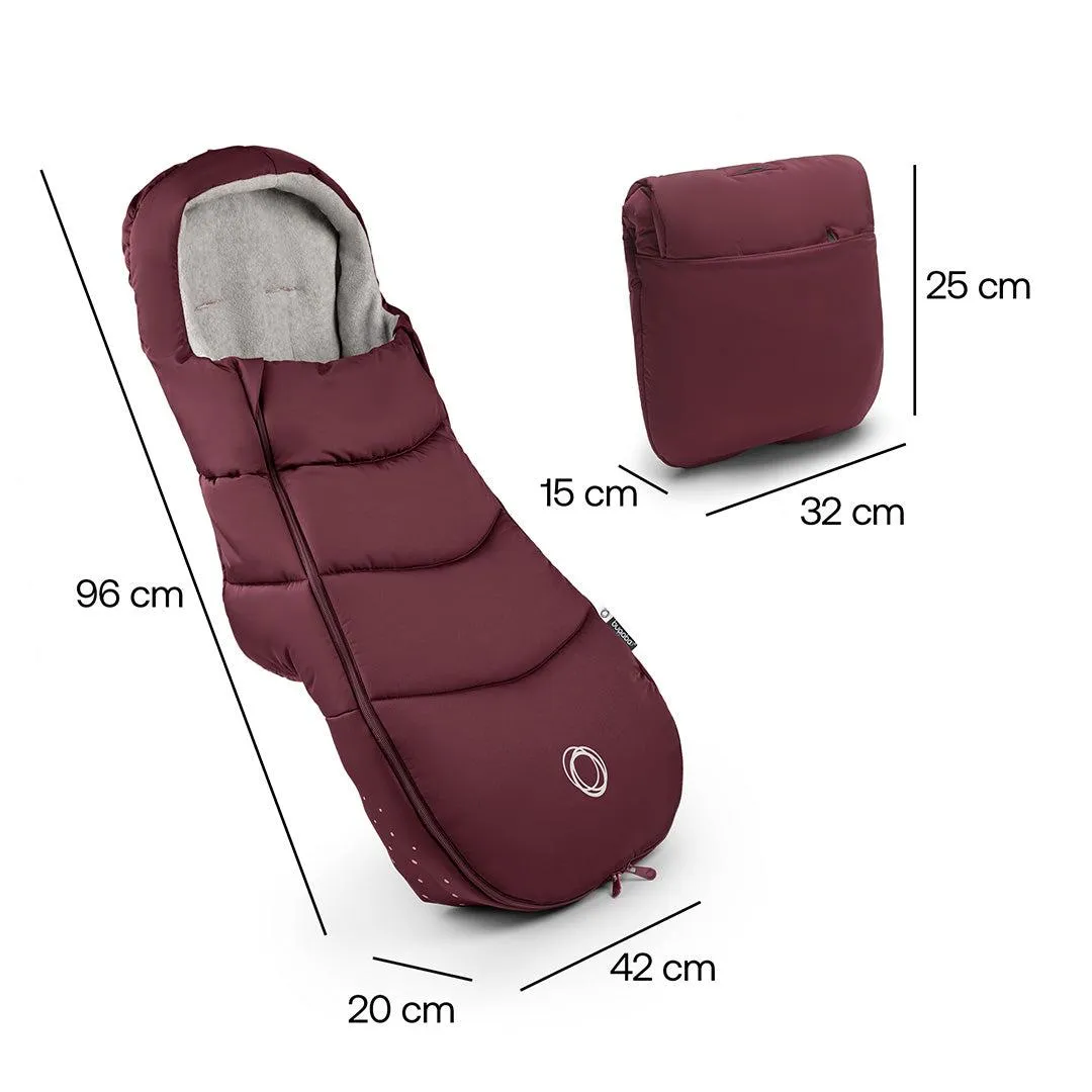 Bugaboo Footmuff - Dark Cherry