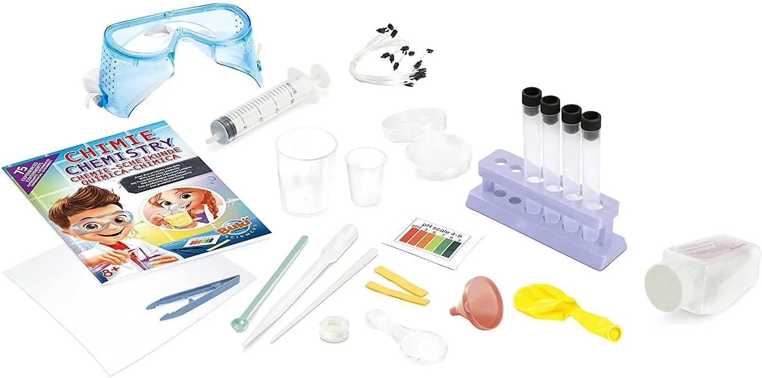 BUKI France 8363 Chemistry Lab 75 experiments