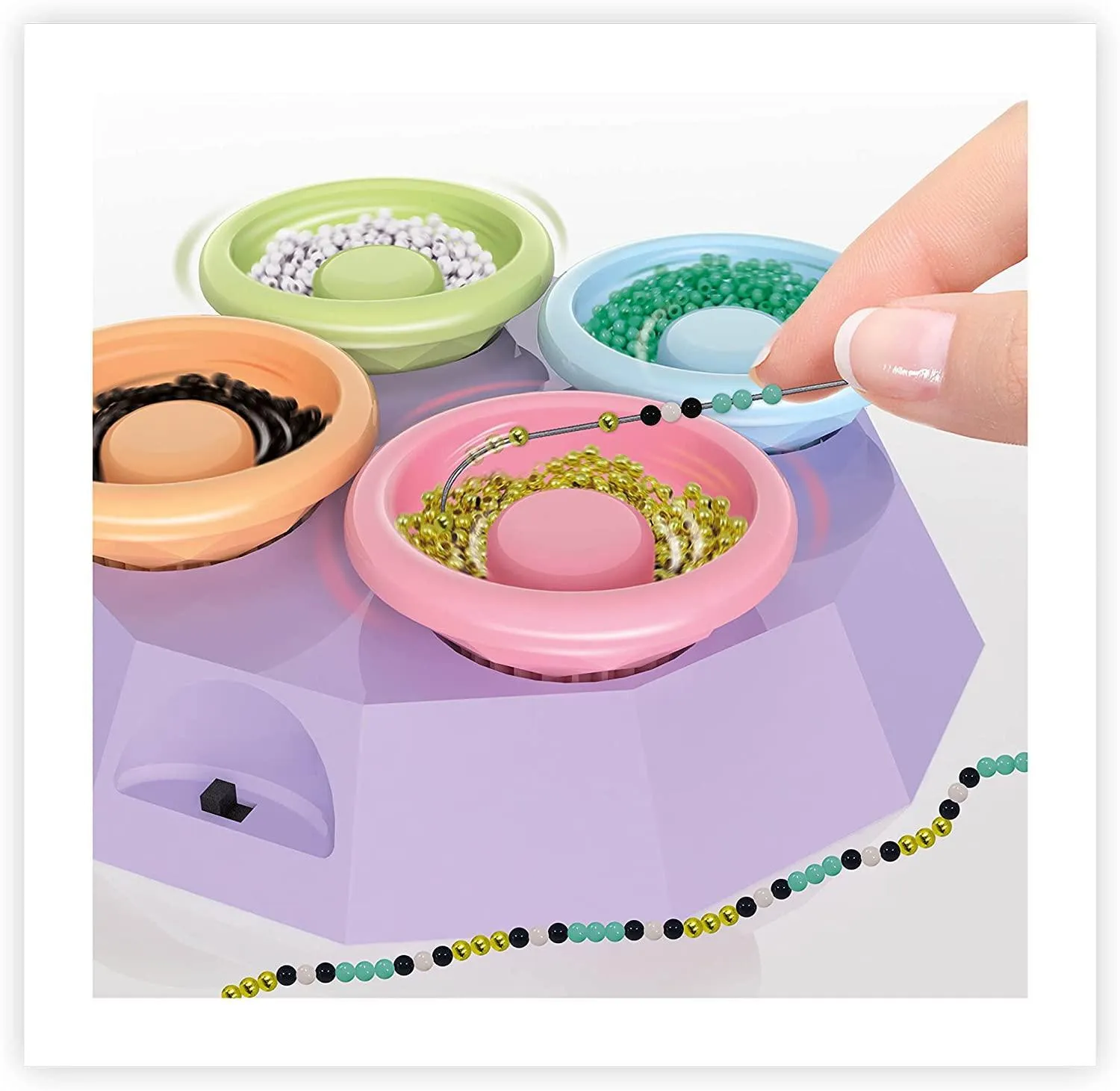 BUKI France BE004 - Be Teens Bead Stringer Playset