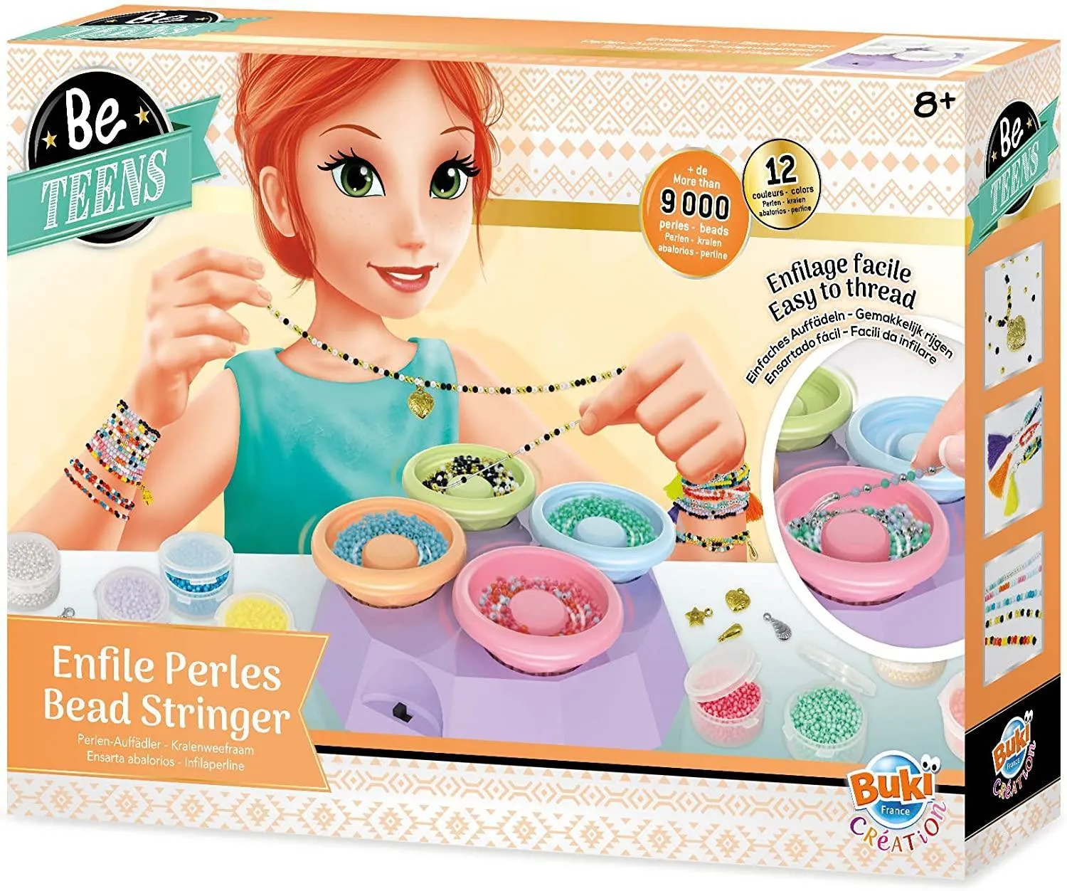 BUKI France BE004 - Be Teens Bead Stringer Playset