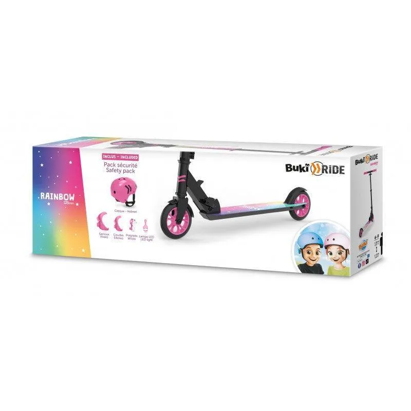 BUKI France Mechanical Scooter 125mm - Rainbow
