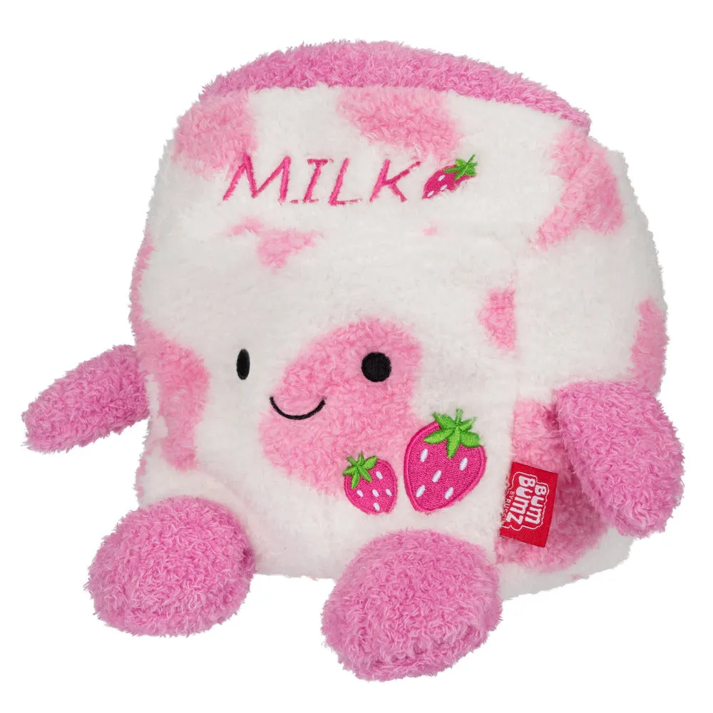 Bumbumz 7.5 Inch Plush Breakfastbumz - Sunday Stawberry Milk