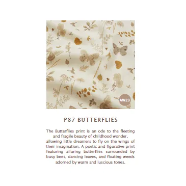 Cam Cam Health Book Cover - Butterflies