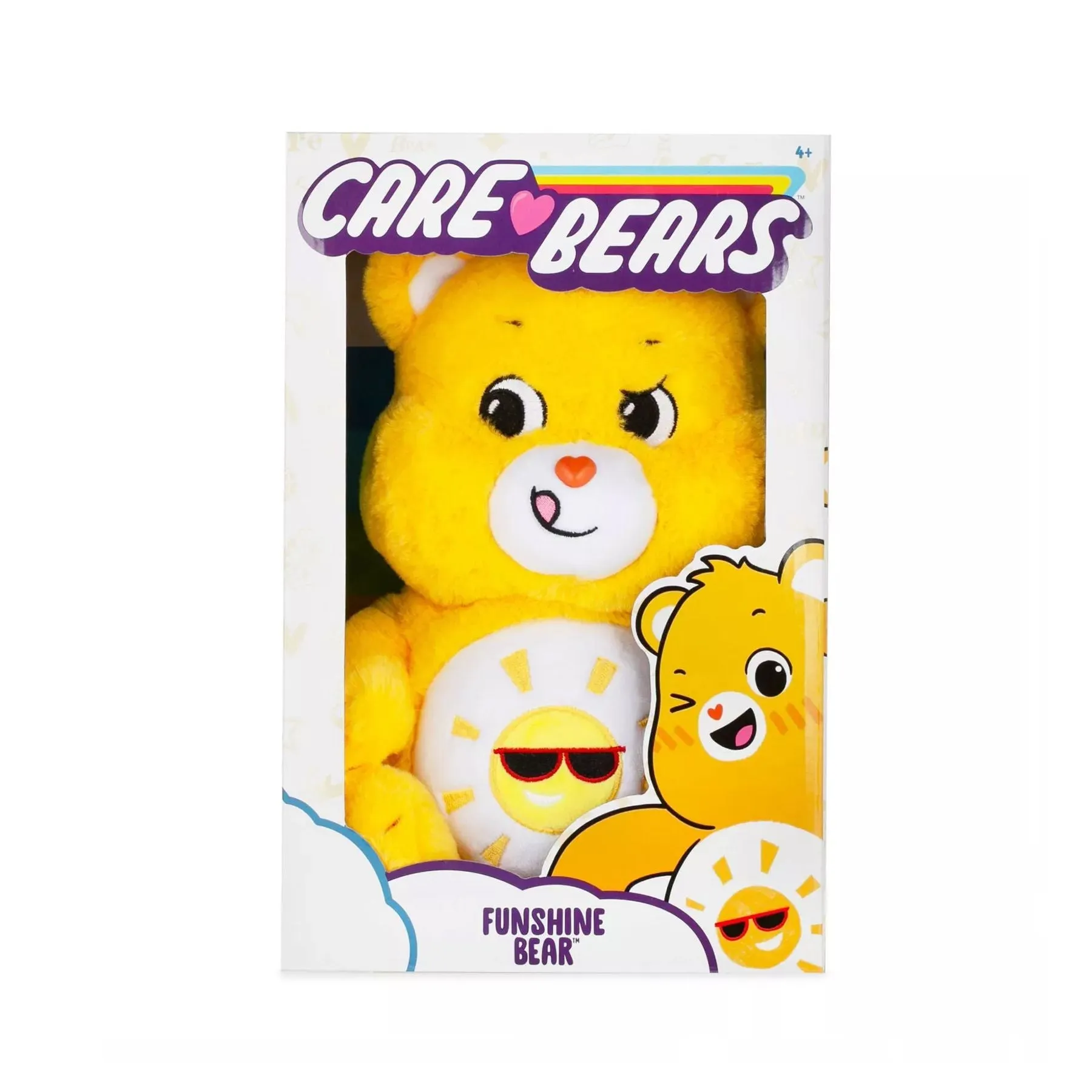 Care Bears Basic Medium Plush Funshine Bear