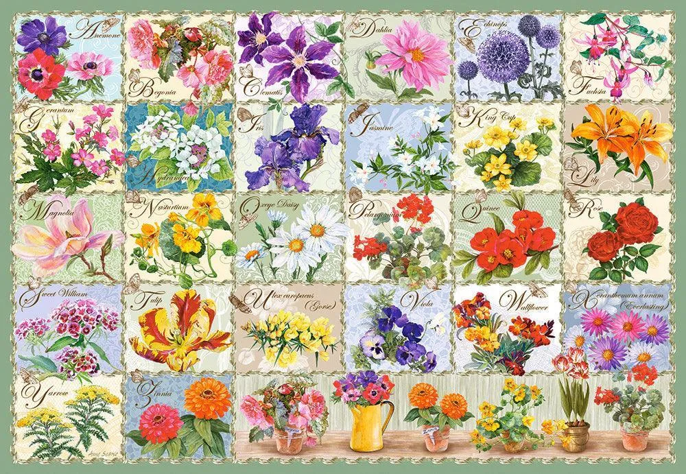 Castorland 1000 Piece Jigsaw Puzzle - Vintage Floral