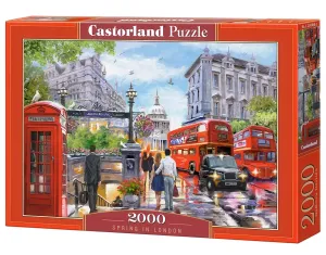 Castorland Puzzle Spring in London (2000 pcs)