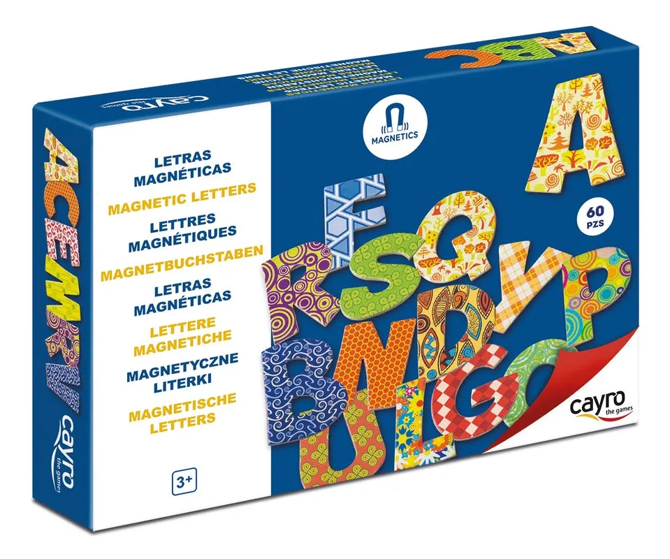 Cayro Magnetic Letters 60 Pieces