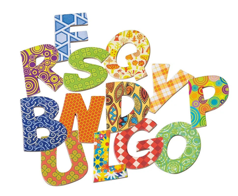 Cayro Magnetic Letters 60 Pieces