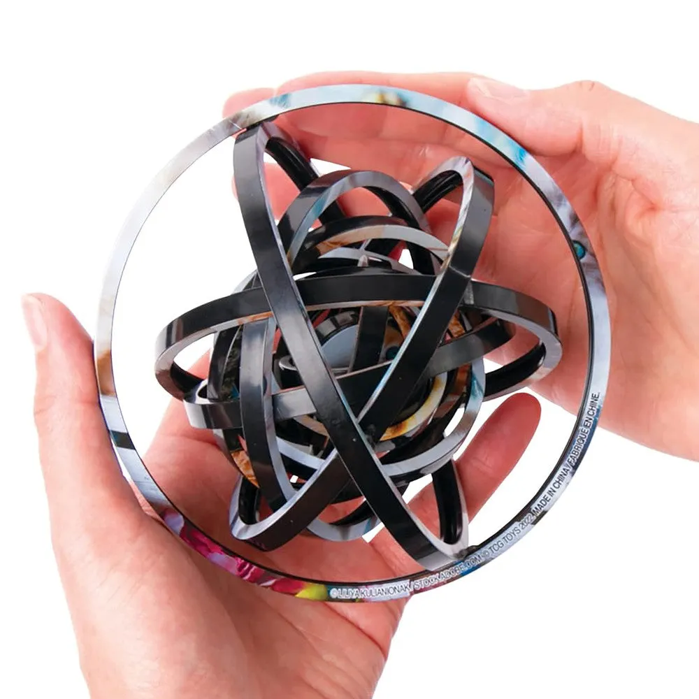 Charles Fazzino 14-Ring Spin Flip Double-Sided Art Puzzle