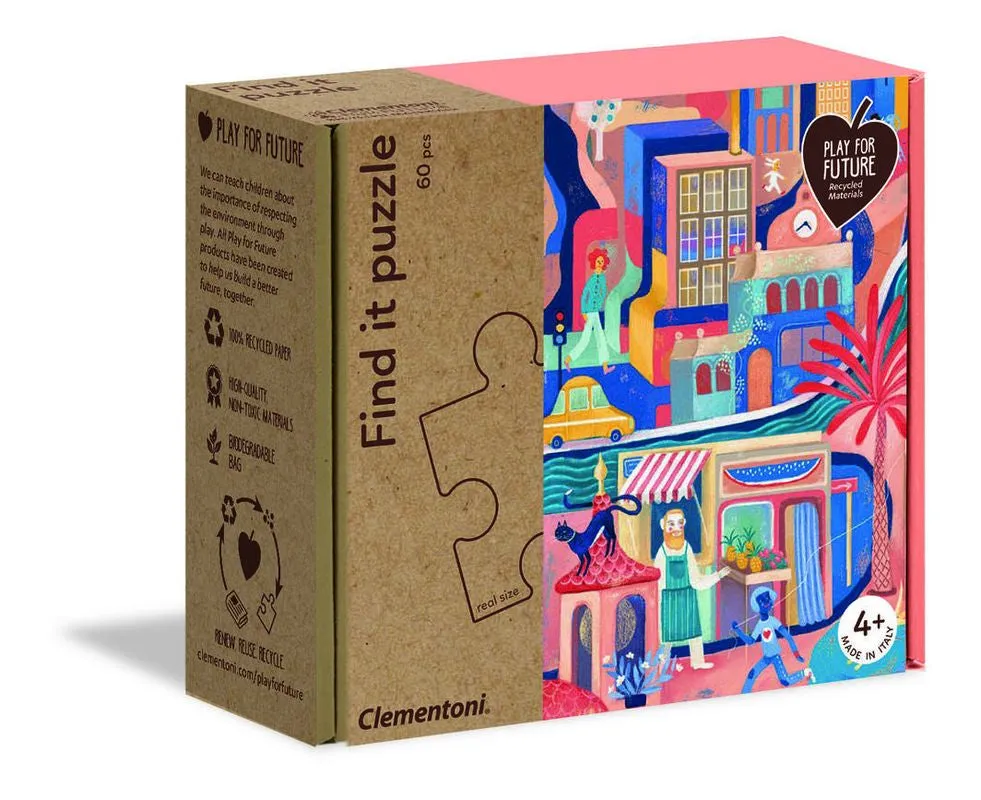 Clementoni 60 Piece Find It Puzzle Winter