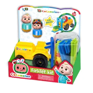COCOMELON FUN BRICKS FORKLIFT SET