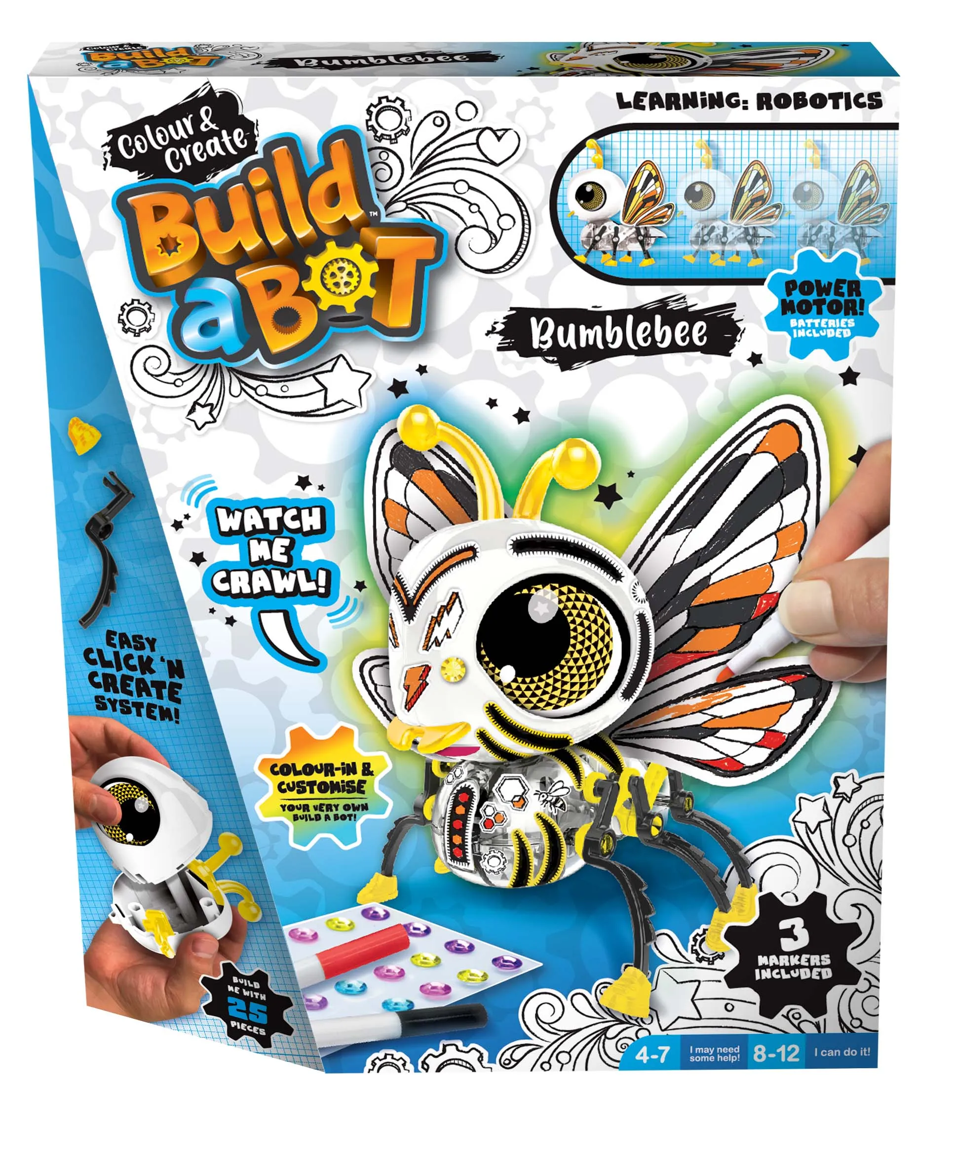 Colorific Build A Bot Colour & Create Bumblebee