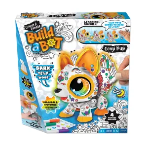 Colorific Build A Bot Colour & Create Corgi Pup