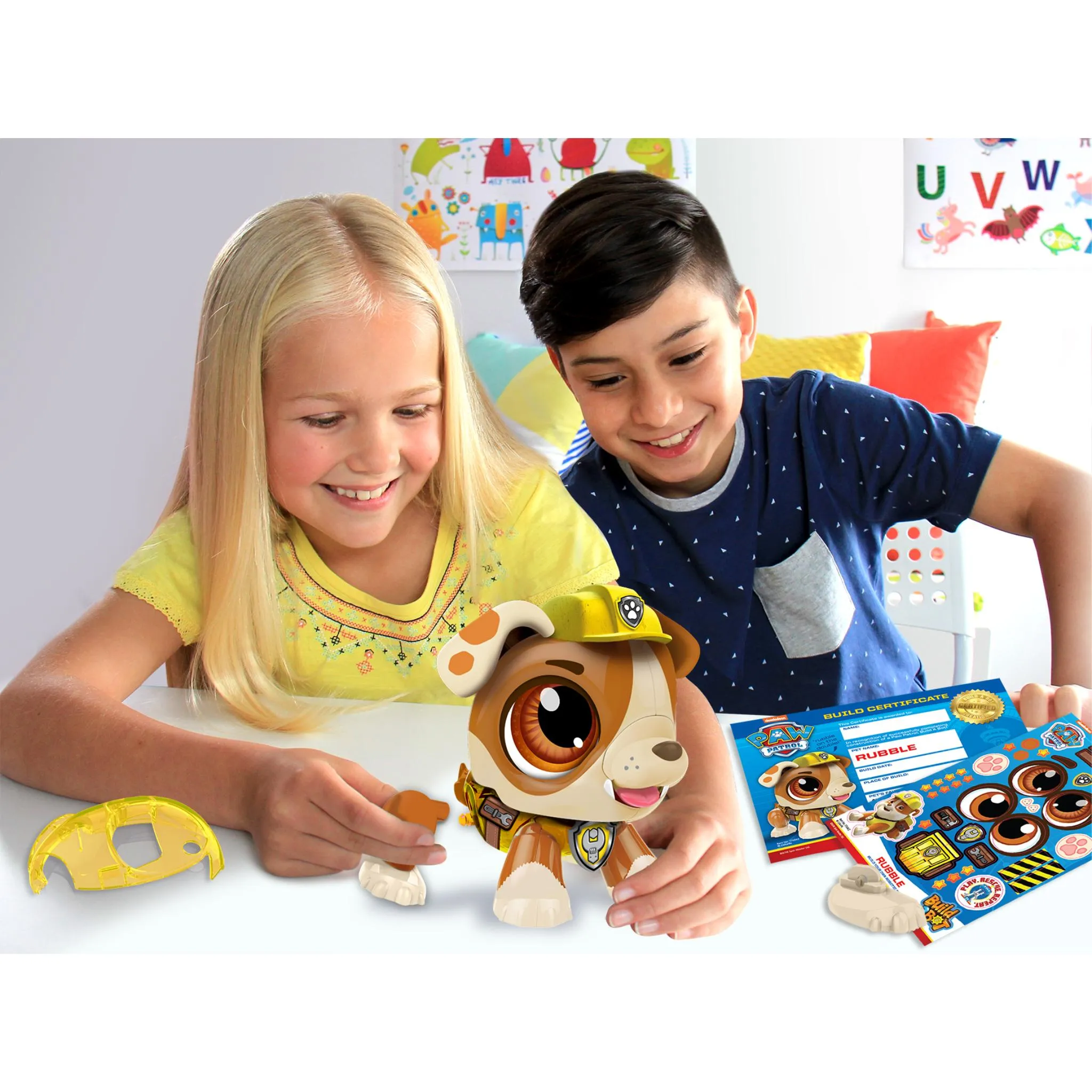 Colorific Build A Bot PAW Patrol Rubble