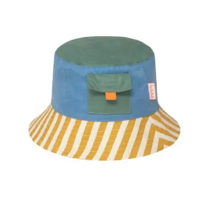 Colour Block Sun Hat