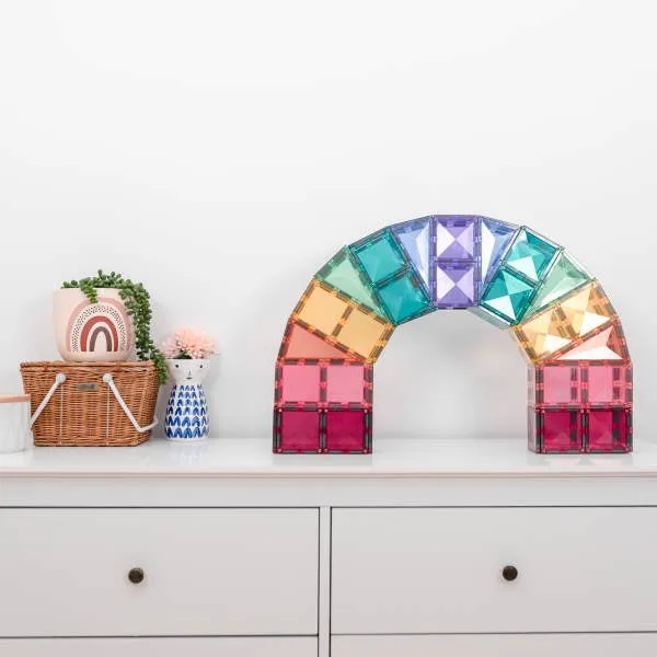 Connetix Tiles | 120 Piece Pastel Creative Pack