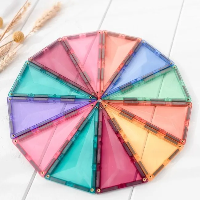 Connetix Tiles | 120 Piece Pastel Creative Pack