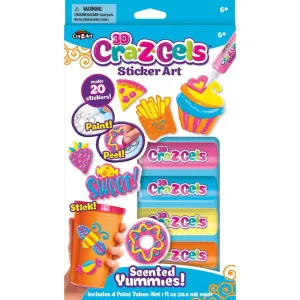 Cra-Z-Art 3D Cra-Z-Gels Sticker Art Scented Yummies!