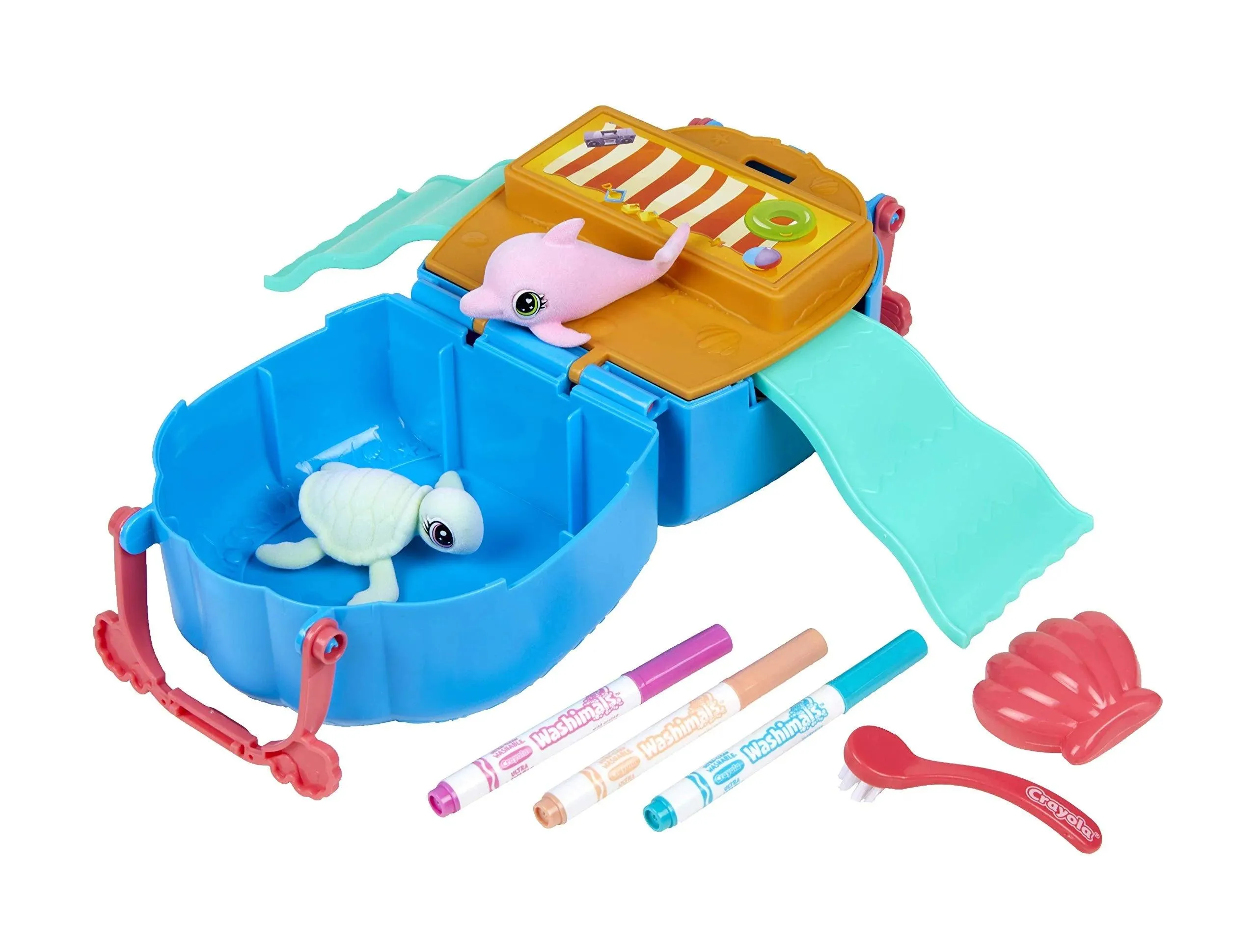 Crayola Washimals Ocean Pets Seashell Splash Playset