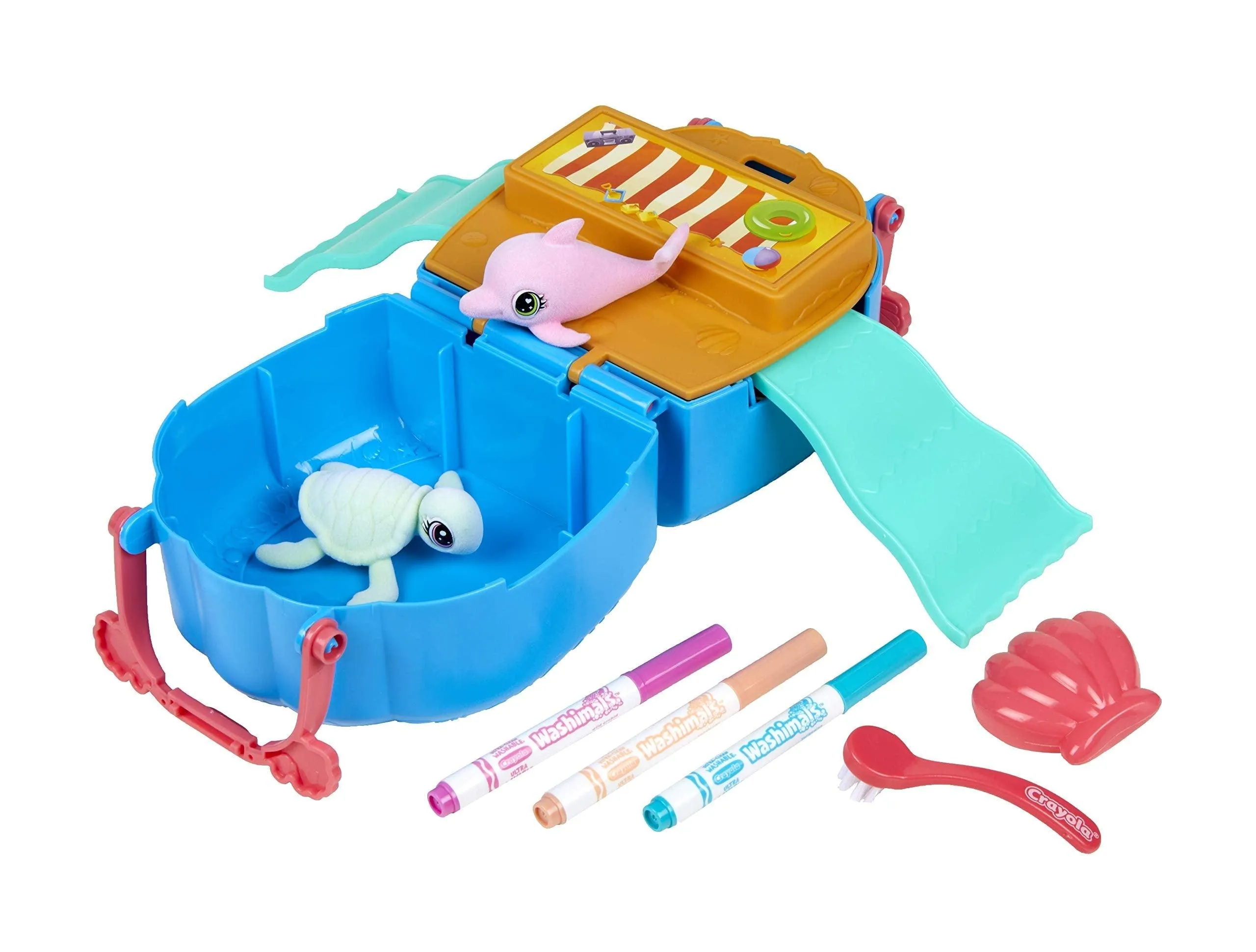 Crayola Washimals Ocean Pets Seashell Splash Playset