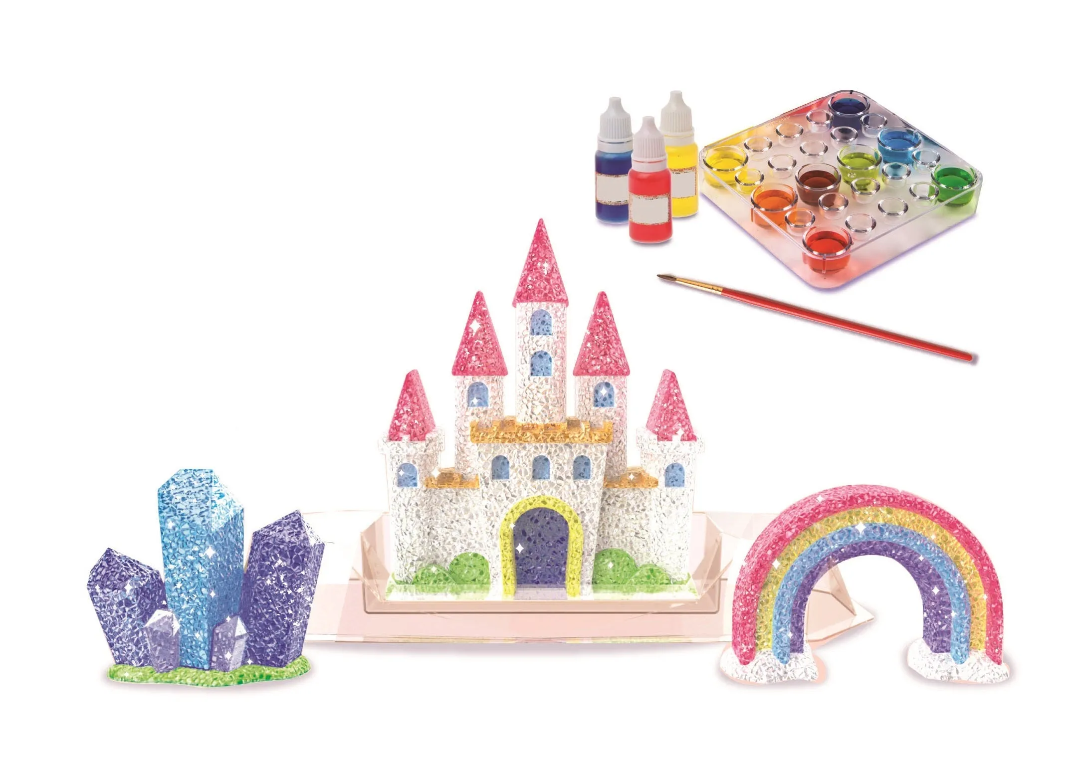 Creative Art-Makers Diy Crystal Growing Castle