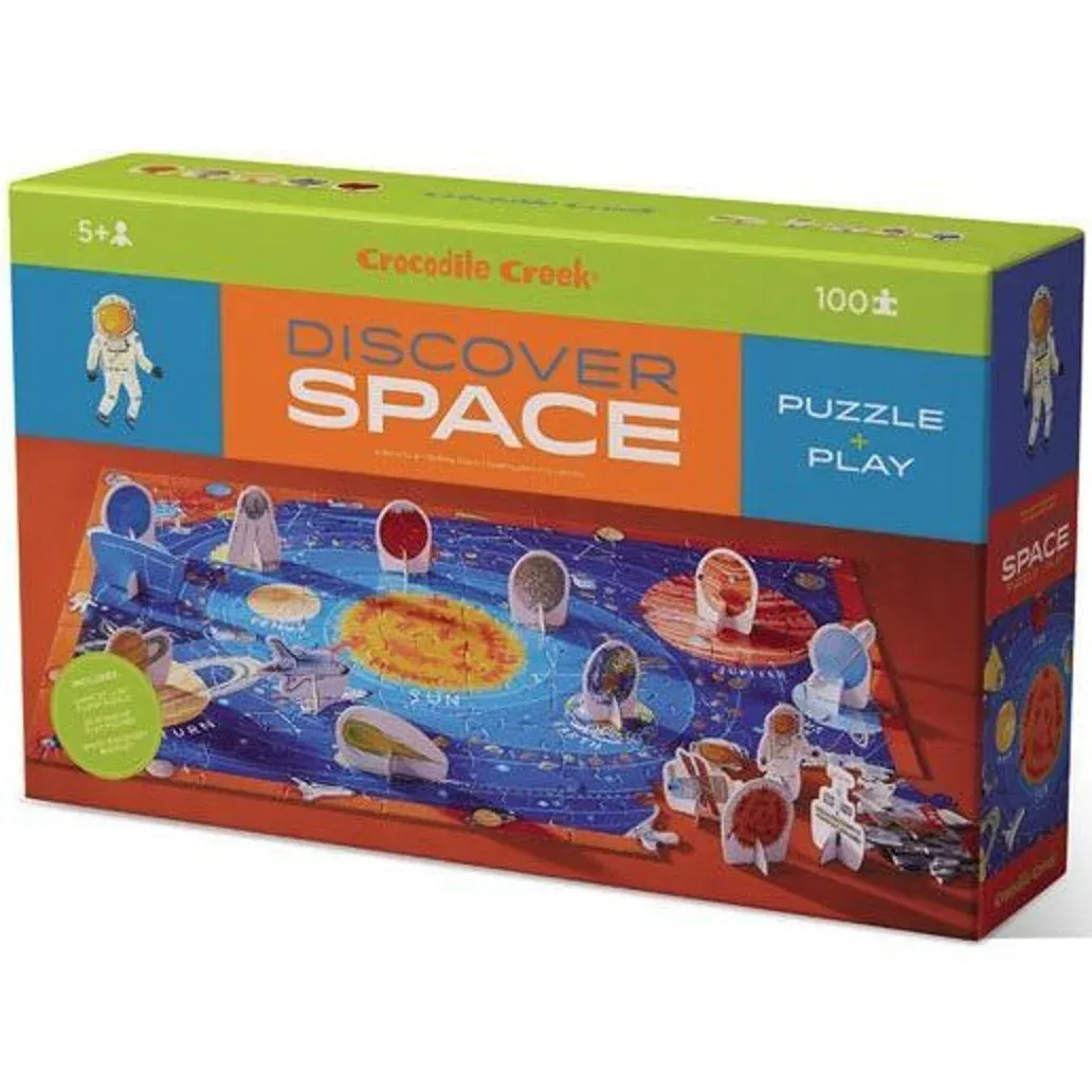 Croc Creek 100 Piece Discovery Puzzle Space