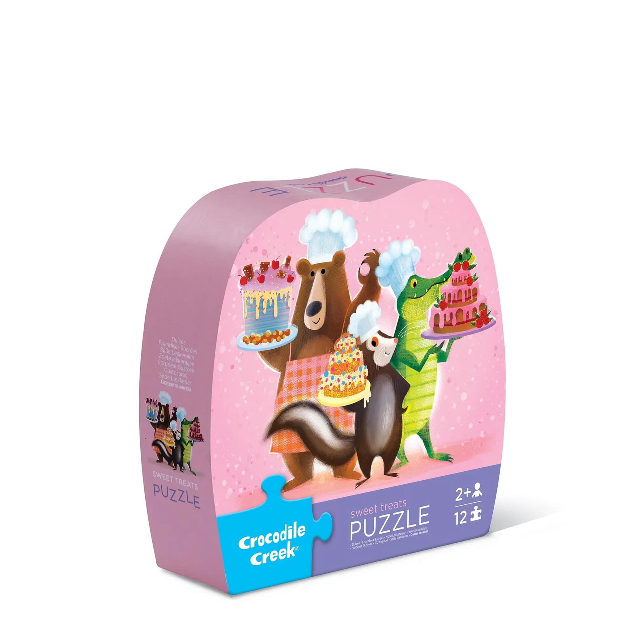 Crocodile Creek 12pc Mini Puzzle Sweet Treats