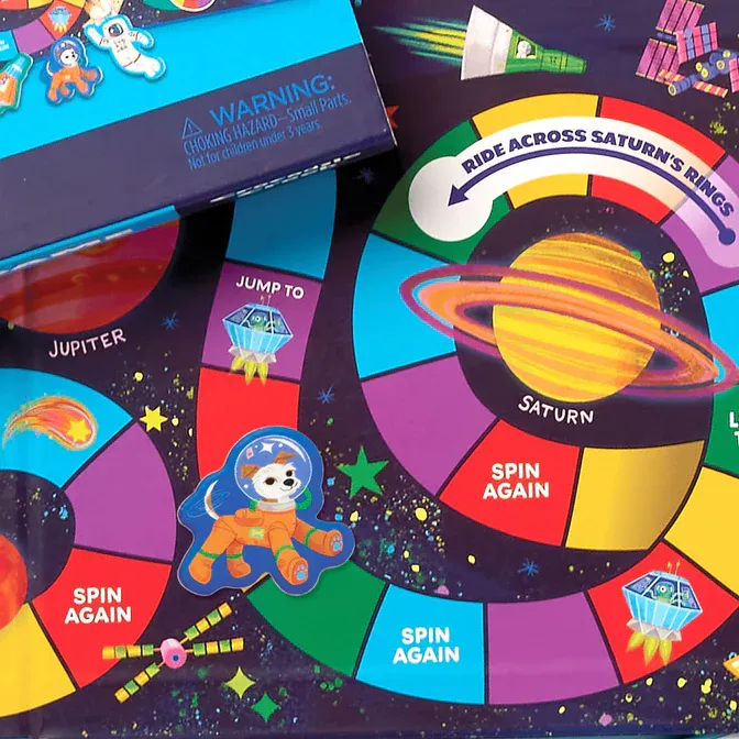 Crocodile Creek Magnetic Game | Space Race