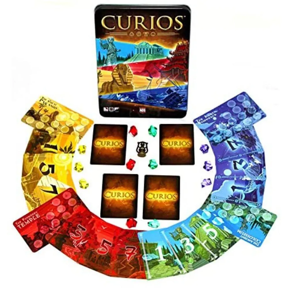 Curios Archaeologist Worker Placement Board Game by AEG, Ages 14 