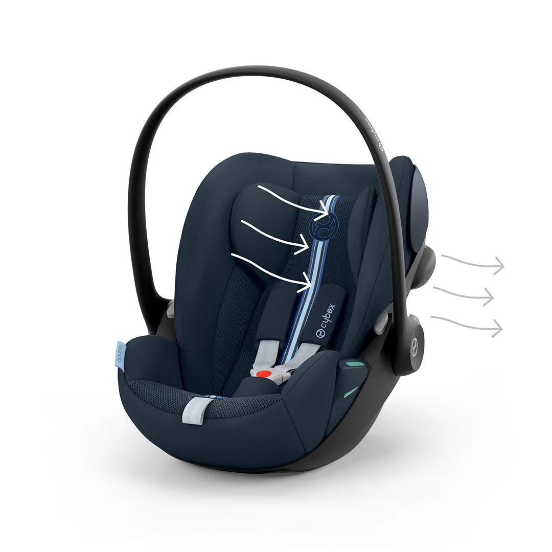CYBEX Cloud G i-Size Plus Car Seat - Ocean Blue