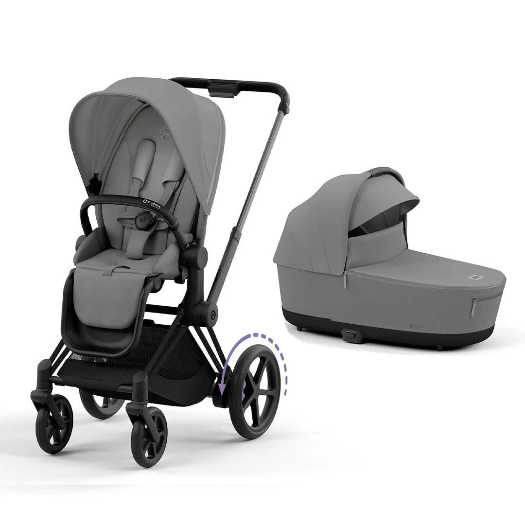 CYBEX e-Priam Pushchair - Mirage Grey