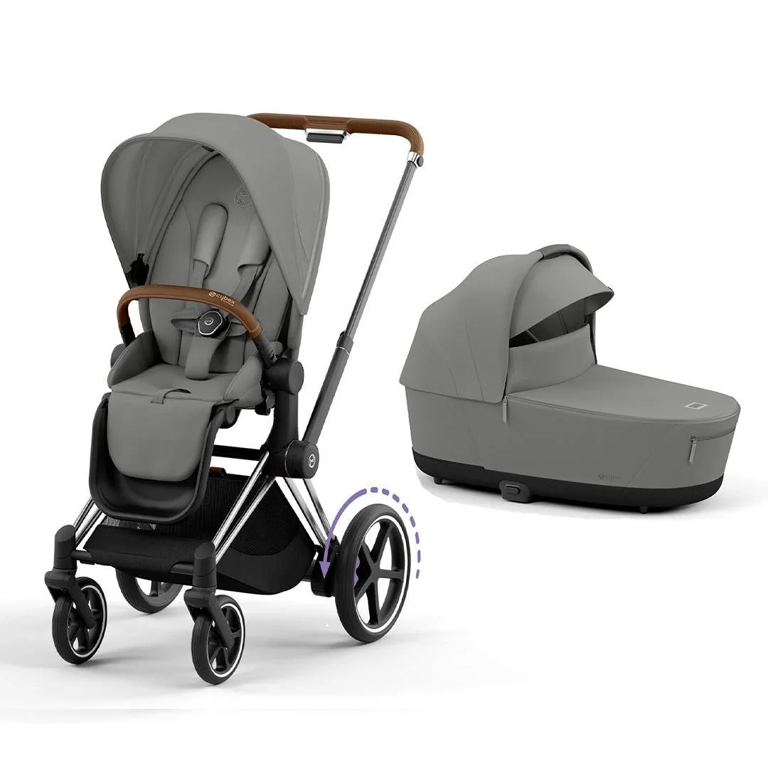 CYBEX e-Priam Pushchair - Mirage Grey