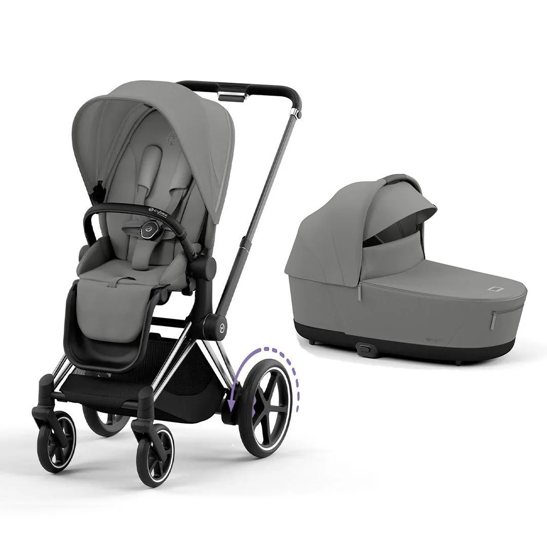 CYBEX e-Priam Pushchair - Mirage Grey