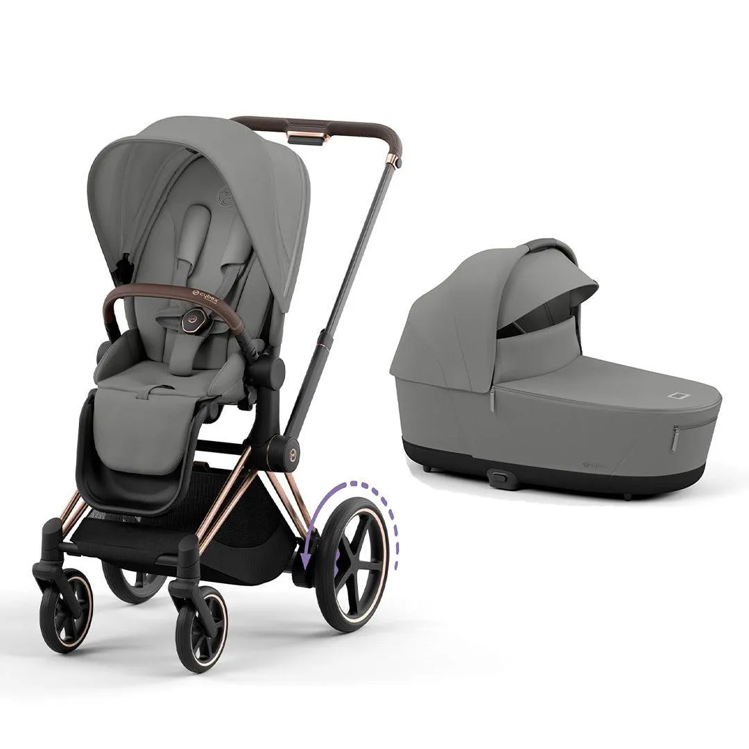 CYBEX e-Priam Pushchair - Mirage Grey