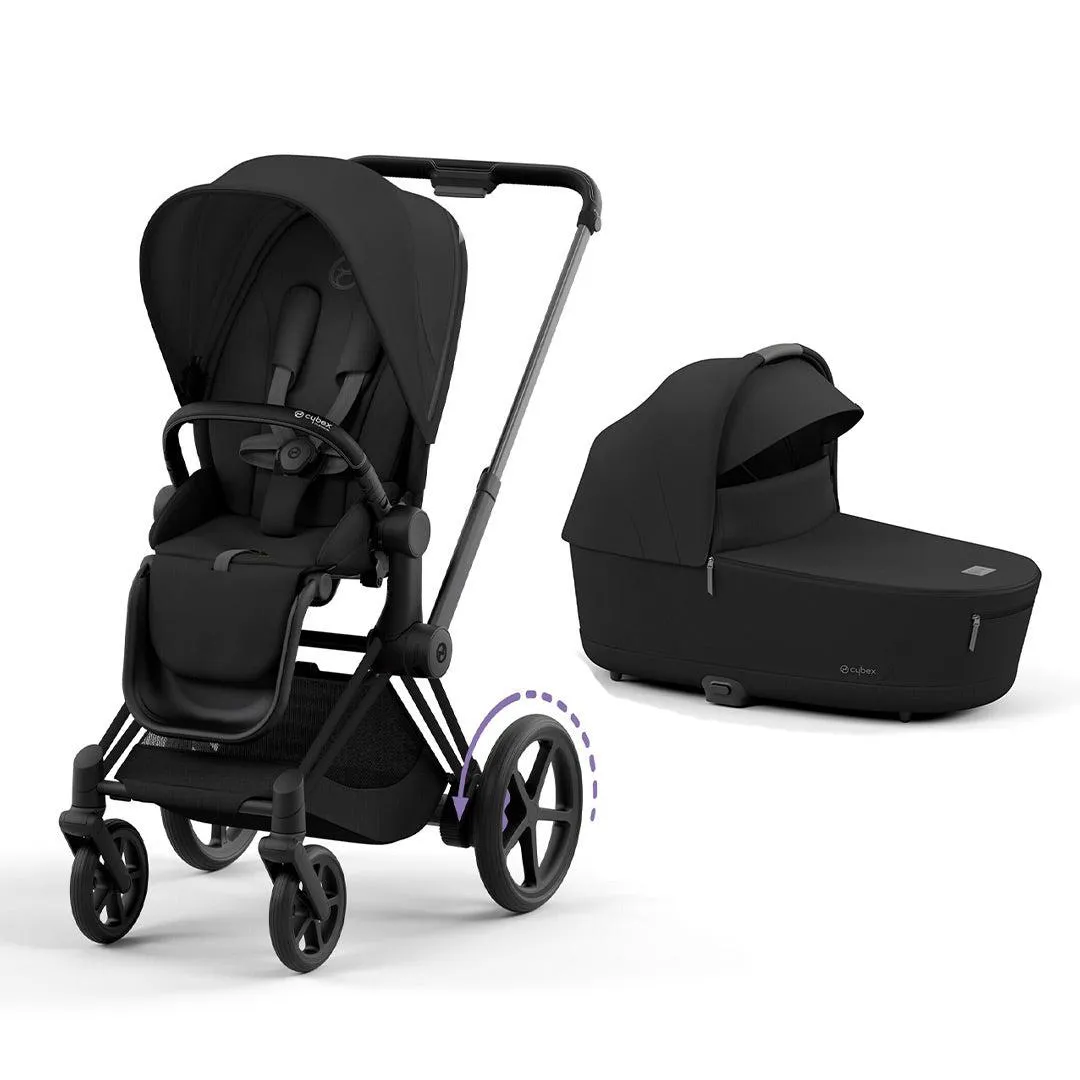 CYBEX e-Priam Pushchair - Sepia Black