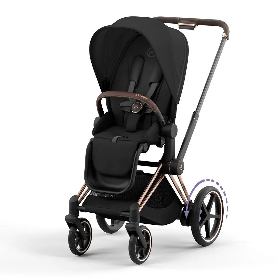 CYBEX e-Priam Pushchair - Sepia Black