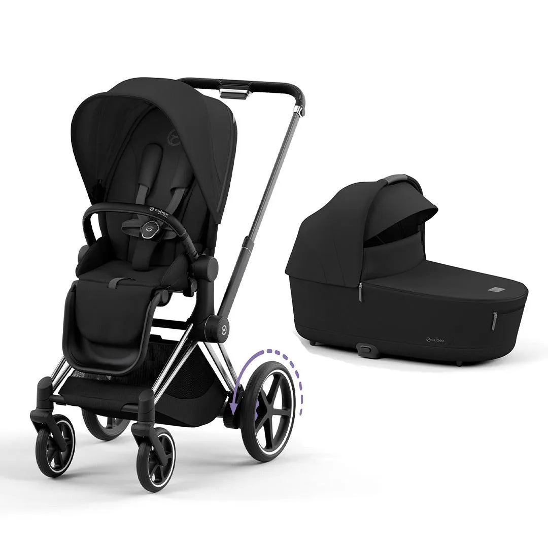 CYBEX e-Priam Pushchair - Sepia Black
