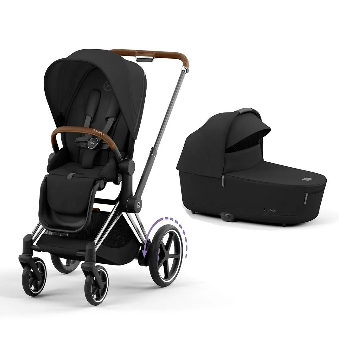 CYBEX e-Priam Pushchair - Sepia Black