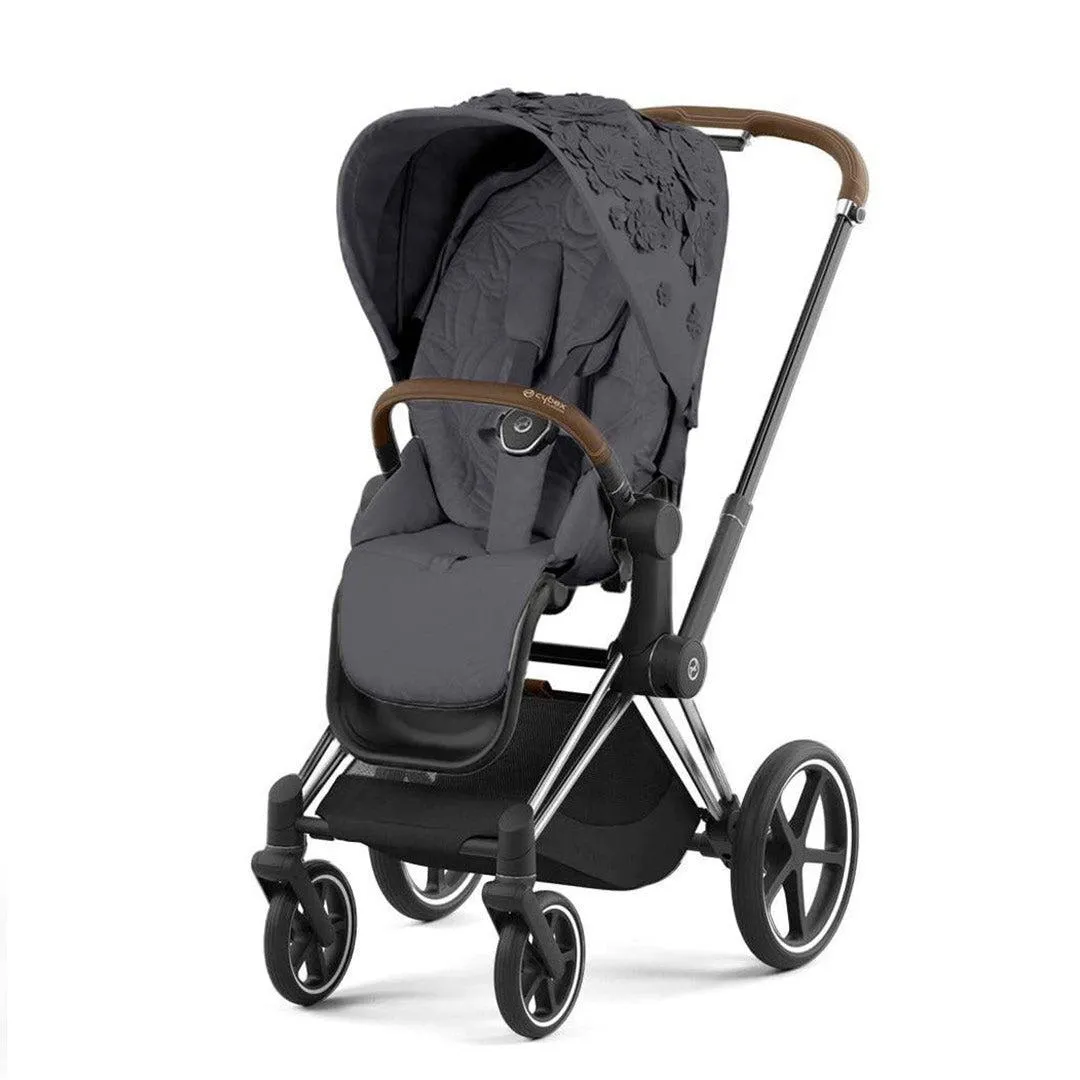 CYBEX Priam Pushchair - Simply Flowers - Dream Grey