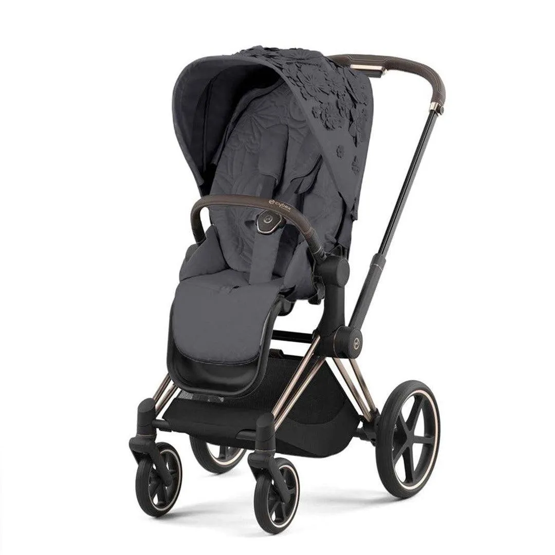 CYBEX Priam Pushchair - Simply Flowers - Dream Grey