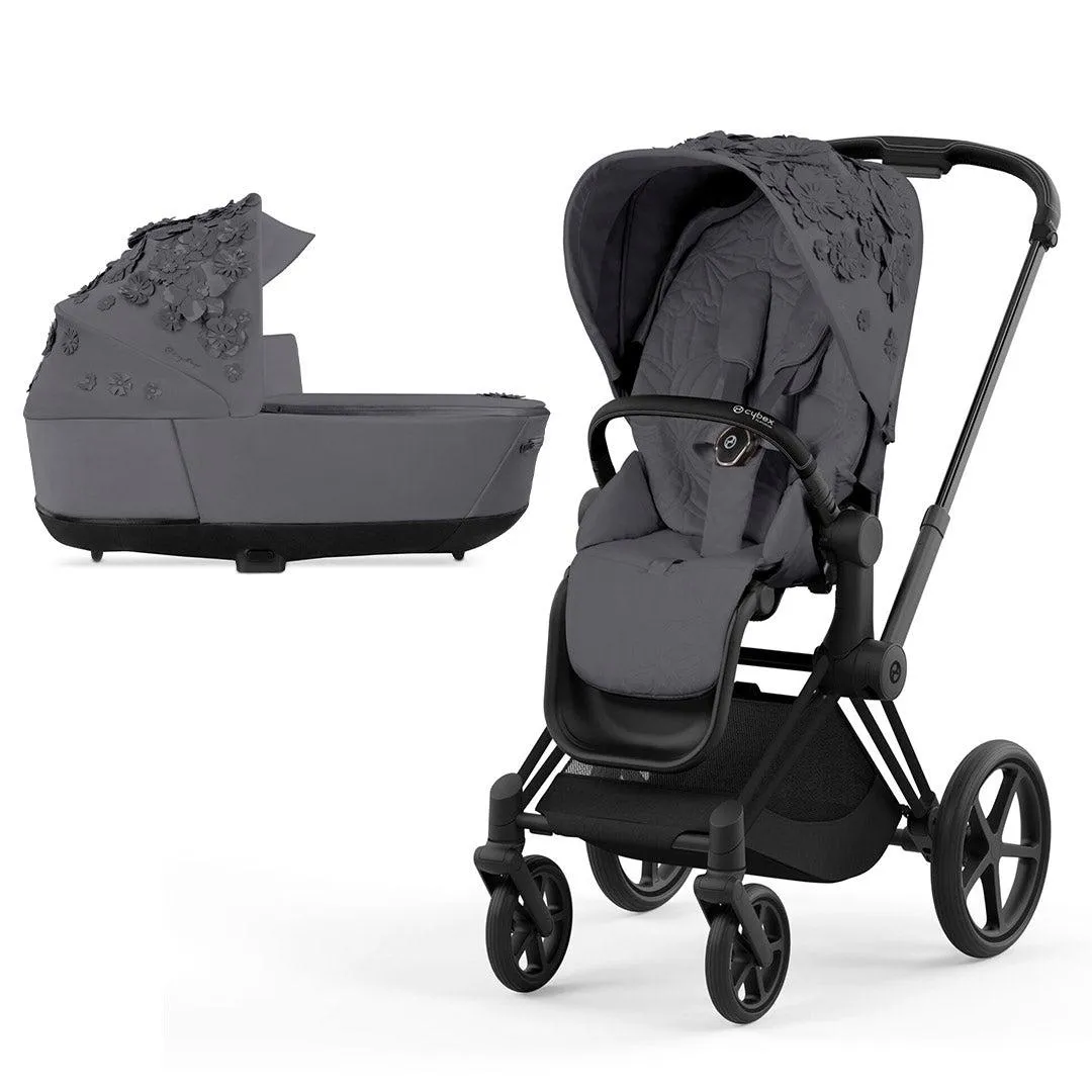 CYBEX Priam Pushchair - Simply Flowers - Dream Grey
