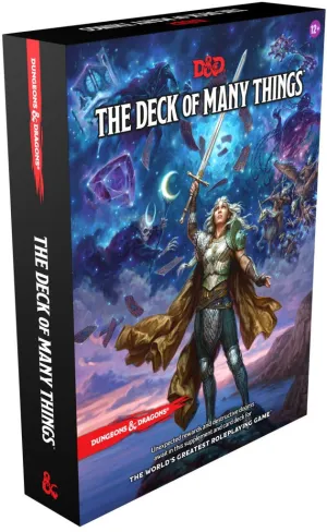 D&D Dungeons & Dragons Deck of Many Things Hardcover