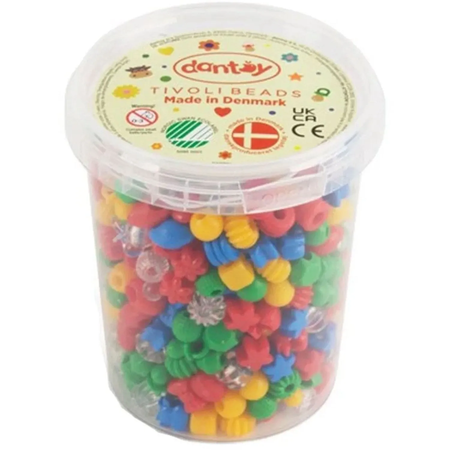 Dantoy Mixed Colours Classic Tivoli Beads