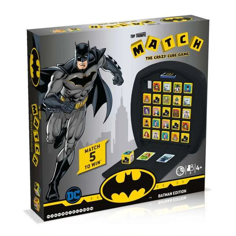 DC Batman Match Crazy Cube Game
