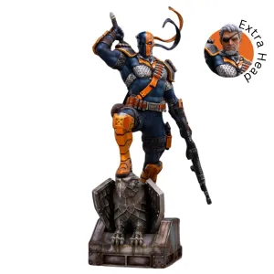 Death Stroke Statue  Statue By Iron Studios