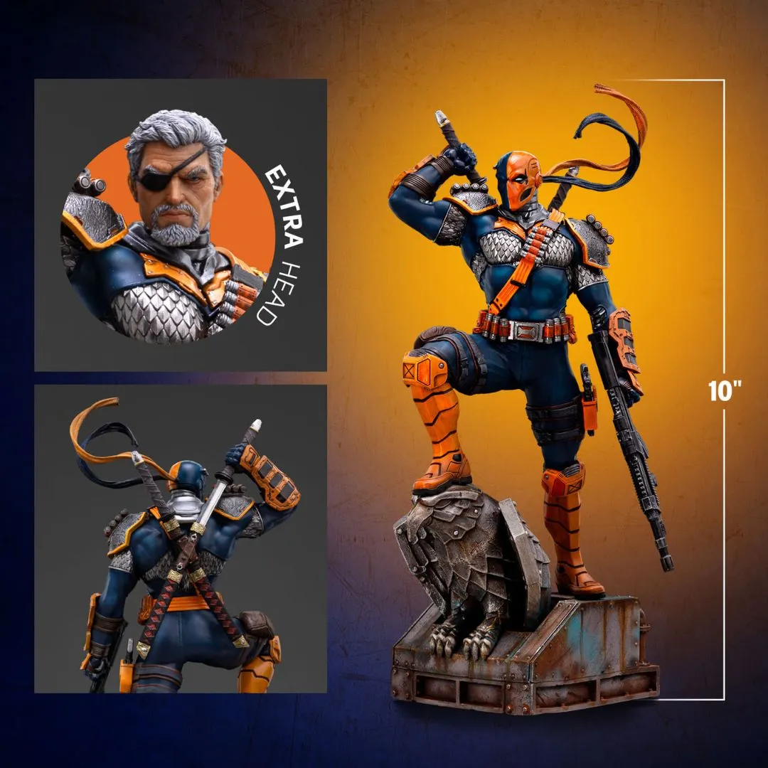 Death Stroke Statue  Statue By Iron Studios